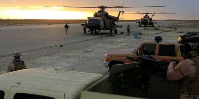 مصدر أمني عراقي: صواريخ موجهة استهدفت قوات الاحتلال الأمريكي المتواجدة بقاعدة (عين الأسد)