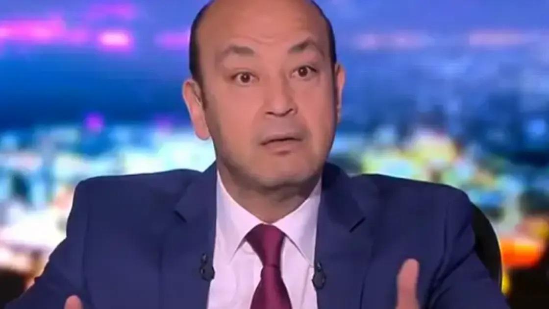 عمرو أديب لأدرعي: انتظر أفعال مصر بالخطأ برضه