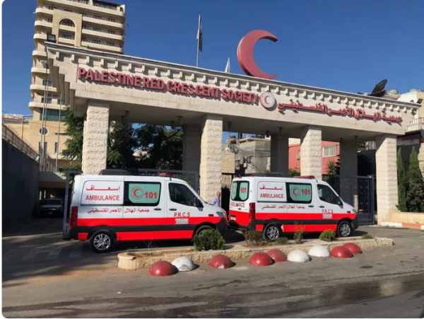 16 انتهاكاً ارتكبها الاحتلال ضد طواقم الهلال الأحمر في غزة