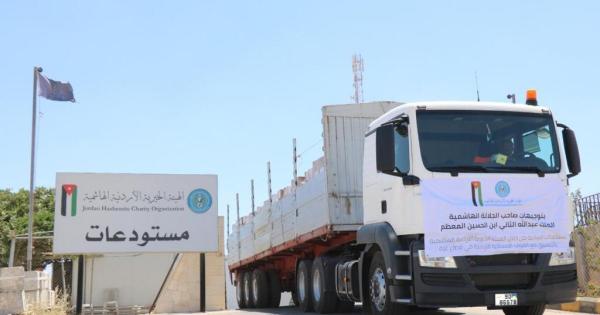 الهيئة الخيرية الأردنية الهاشمية تواصل حملة تبرعات لأهلنا في غزة