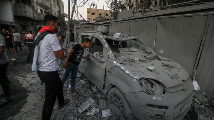 غارات إسرائيلية على منازل مأهولة في حي الزيتون