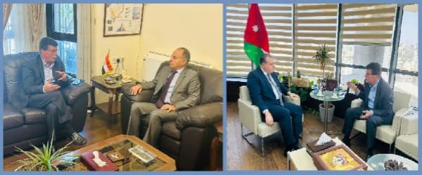 السفير البدور يلتقي رئيس هيئة شؤون الأسرى في فلسطين