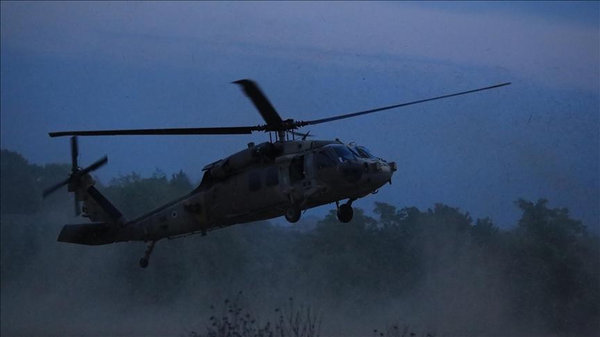 المقاومة تستهدف طائرة مروحية بالبريج بصاروخ سام 7