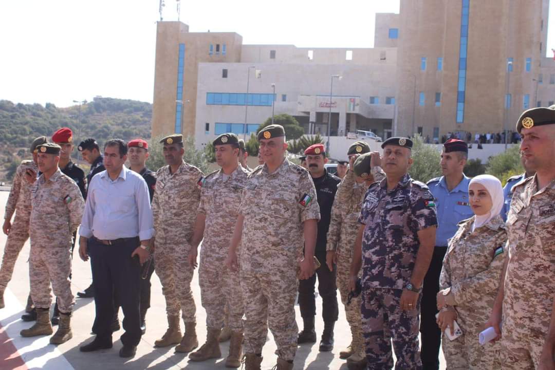 مستشفى الاميرة هيا بنت الحسين العسكري ينفذ تمرين اخلاء وهمي...صور