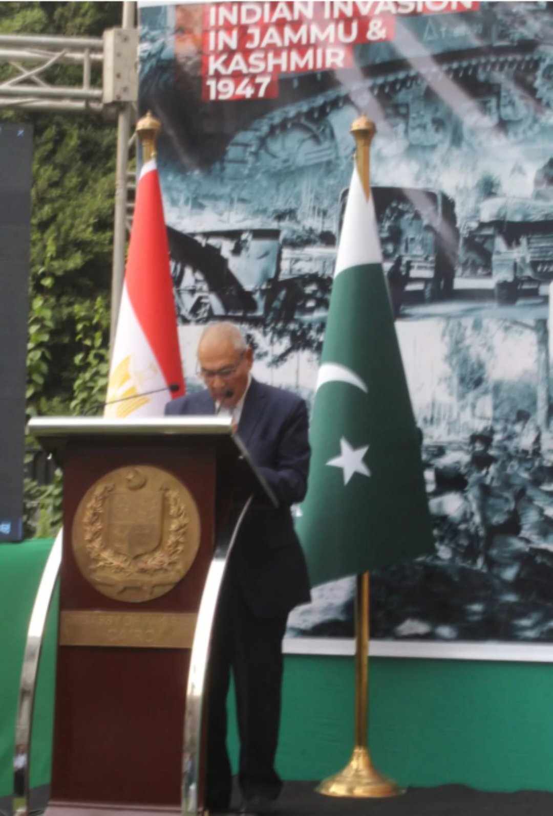 سفارة باكستان بالقاهرة تحيي ذكرى اليوم الأسود لكشمير...صور