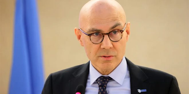 المفوض الأممي لحقوق الإنسان: التهجير القسري للفلسطينيين في غزة جريمة حرب