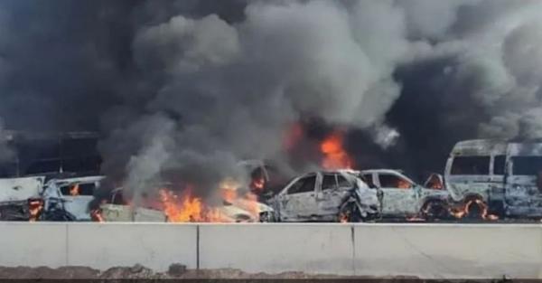 35 وفاة وإصابة 58 آخرون في حادث تصادم بين عدد من المركبات في مصر