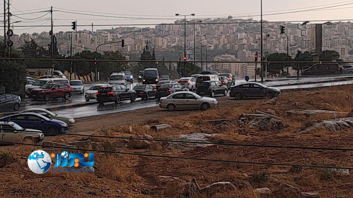 شفا بدران بالعاصمة عمان تشهد هطولًا كثيفًا للأمطار ...صور و فيديو