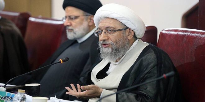 لاريجاني: أمريكا وأوروبا شريكتان في جرائم الكيان الصهيوني