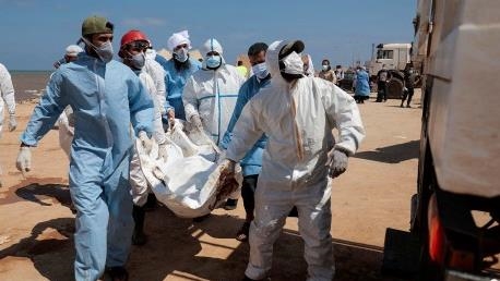 إعصار درنة.. استخراج 262 جثة مجهولة لأخذ عينات الحمض النووي