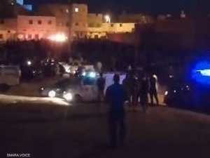 قتيل وجرحى في انفجارات ضربت مدينة بالصحراء المغربية