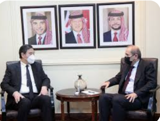 وزير الخارجية يلتقي المبعوث الصيني الخاص للشرق الأوسط