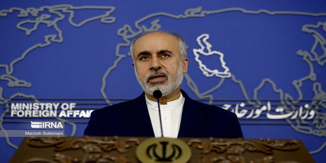 إيران تطالب بفتح تحقيق دولي بمجازر الكيان الصهيوني بحق الشعب الفلسطيني