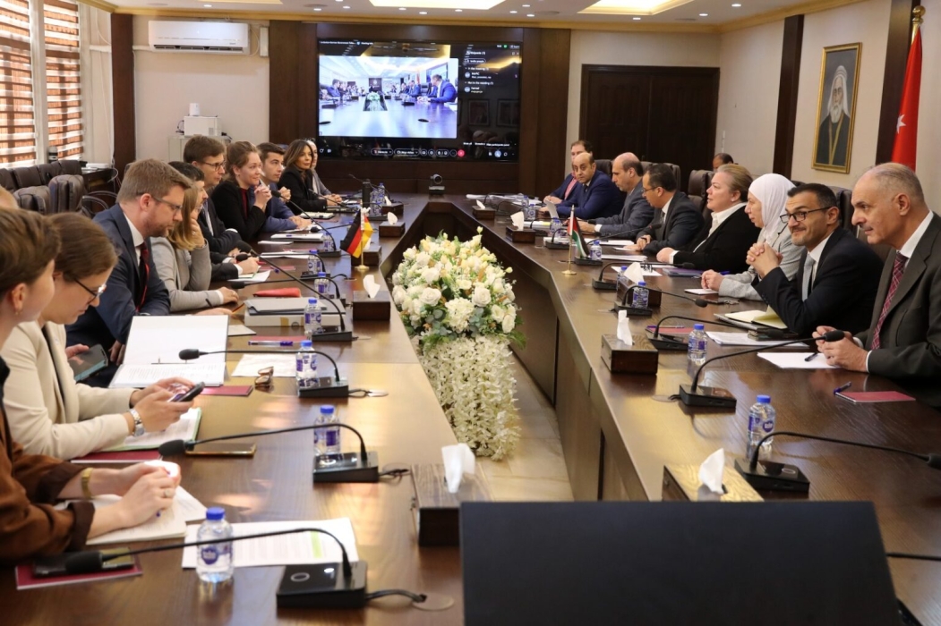 مشاورات أردنية ألمانية حول مقترحات مشاريع للعام المقبل