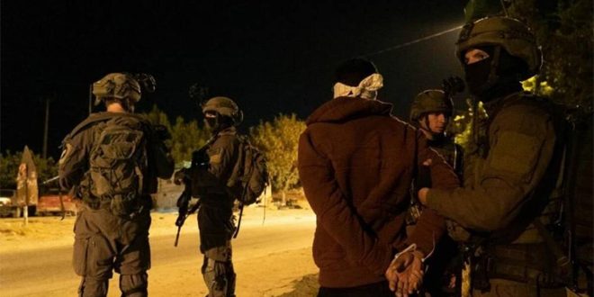 الاحتلال اعتقل 1680 فلسطينياً في الضفة الغربية منذ بدء عدوانه على قطاع غزة