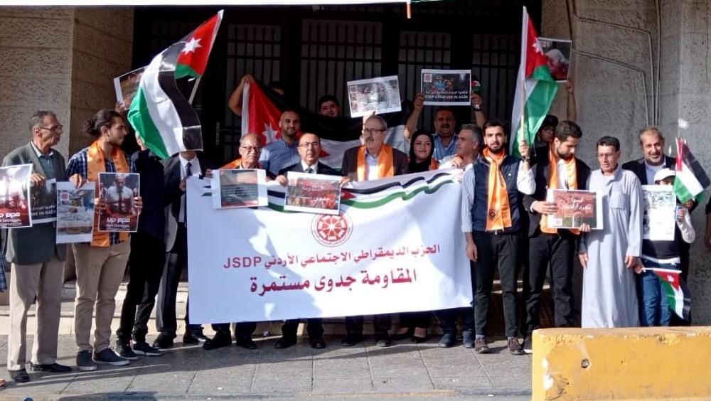 وقفات ومسيرات نصرة لغزة في الاردن