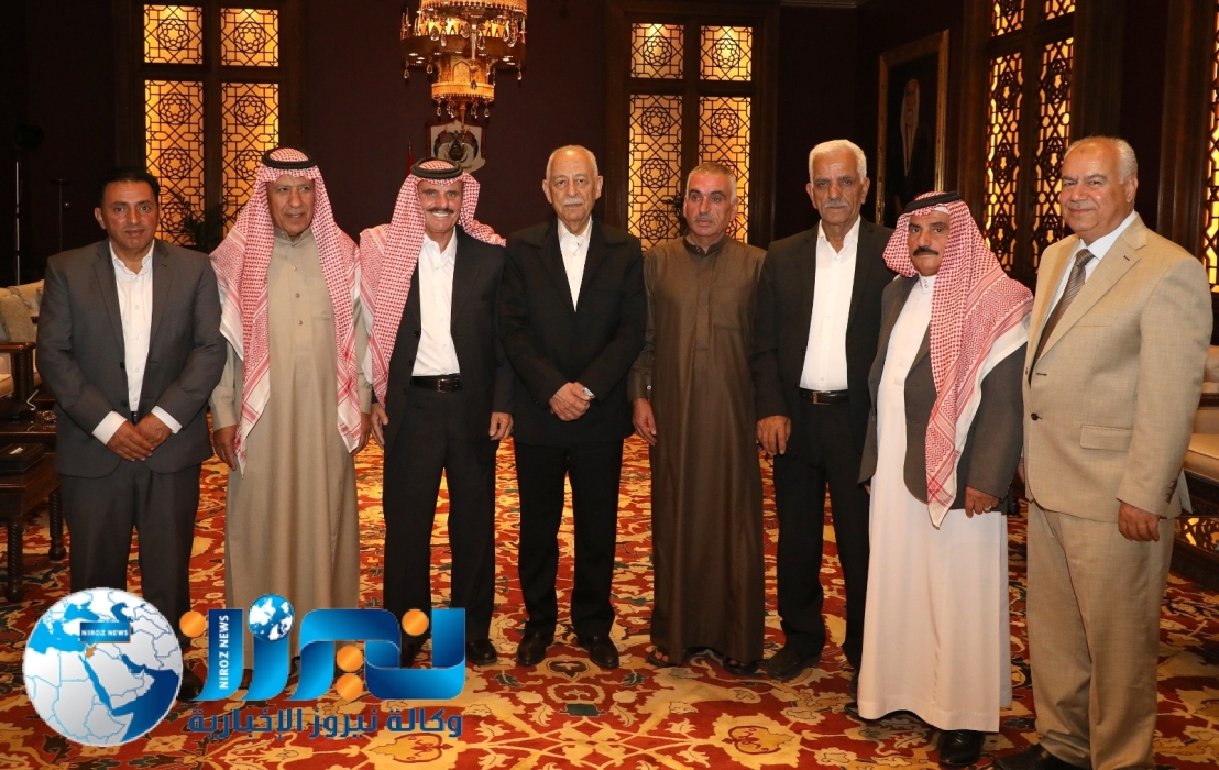 العيسوي يلتقي وفدًا من ممثلي عشيرة الجبر بلواء الموقر  ..صور