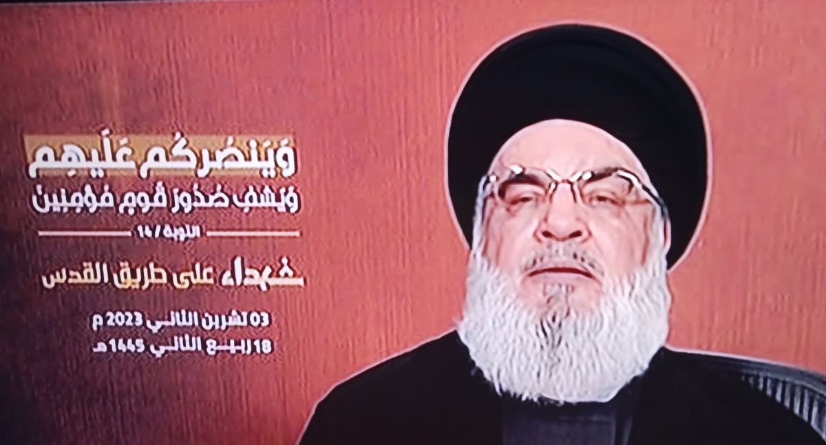 عاجل ..الأمين العام لحزب الله  : ما يجري في غزة يكشف غباء وحمق وعجز الاسرائيلي