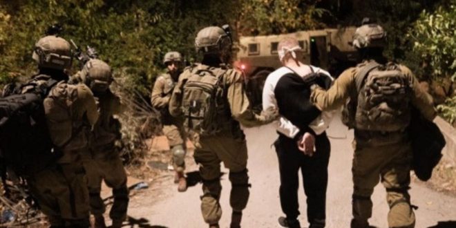 قوات الاحتلال تعتقل 28 فلسطينياً في الضفة الغربية