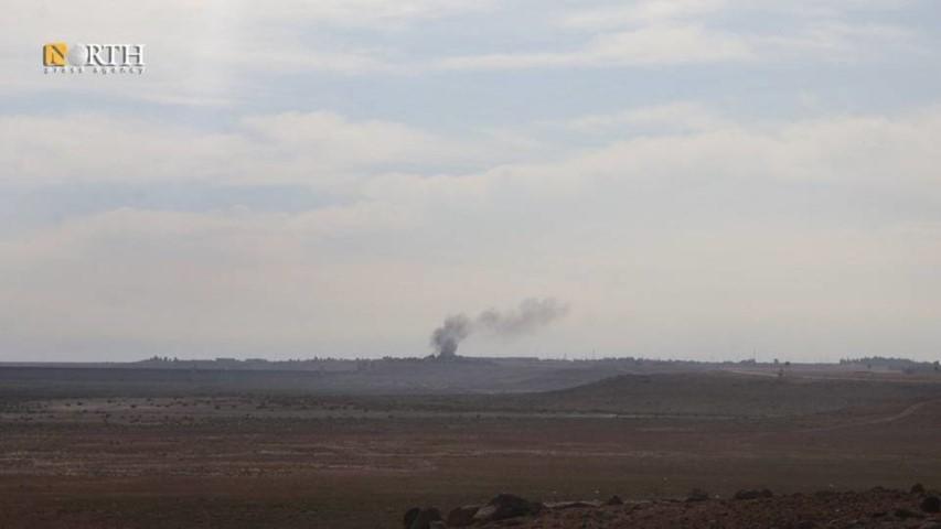 انفجار عنيف بمنطقة القاعدة الأميركية بريف الحسكة