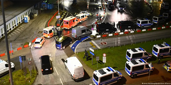 الشرطة الألمانية: مطار هامبورغ ما زال مغلقاً للتعامل مع حالة احتجاز رهينة