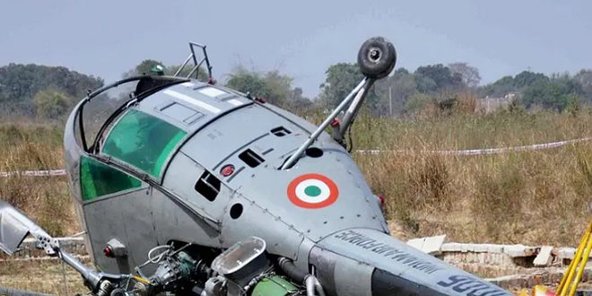 مصرع شخص إثر تحطم مروحية تابعة للبحرية الهندية جنوب البلاد