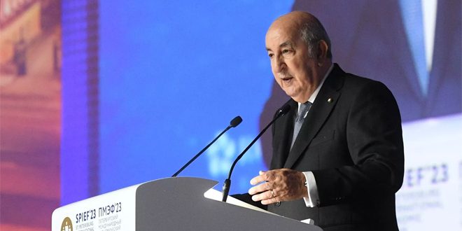 تبون يدعو لرفع دعوى قضائية على الكيان الصهيوني أمام المحكمة الجنائية الدولية والمنظمات الإنسانية