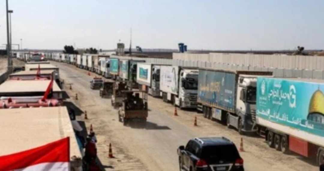 عودة 100مصري من قطاع غزة