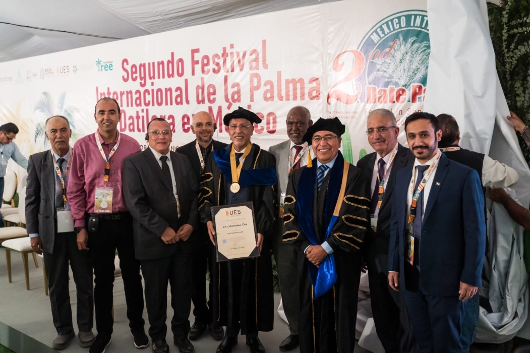Sonora State University in Mexico awards Dr. Abdelouahhab Zaid an Honorary Doctorate
