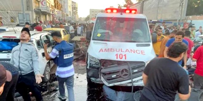 الصحة العالمية توثق 108 هجمات على المرافق الصحية بغزة