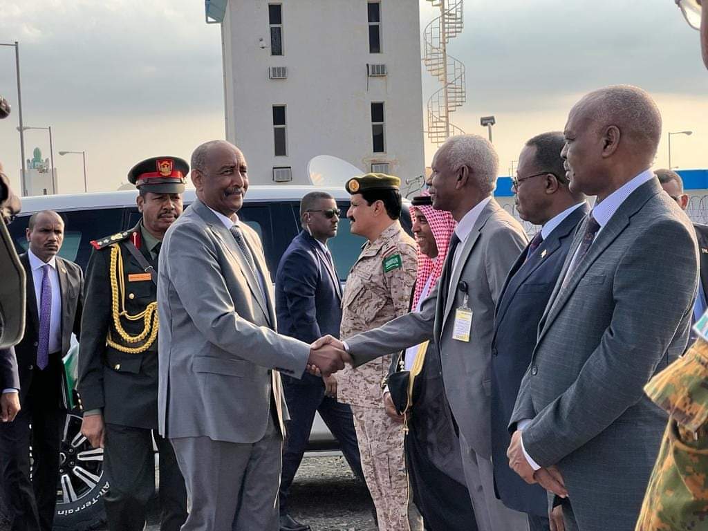 برهان يتوجه للمملكة العربية السعودية...صور