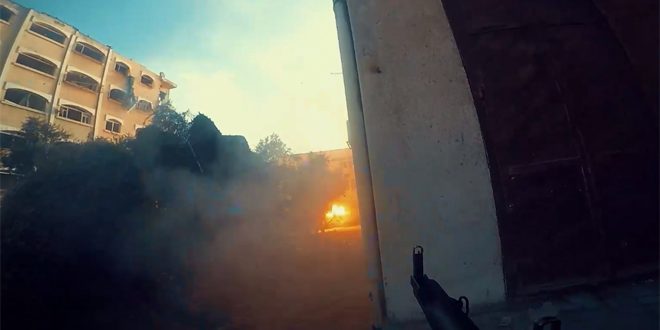 المقاومة الفلسطينية تتصدى لقوات الاحتلال في قطاع غزة وتوقع إصابات في صفوفه وتدمر آليات له