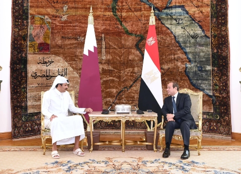 مصر وقطر يرفضان محاولات تصفية القضية الفلسطينية