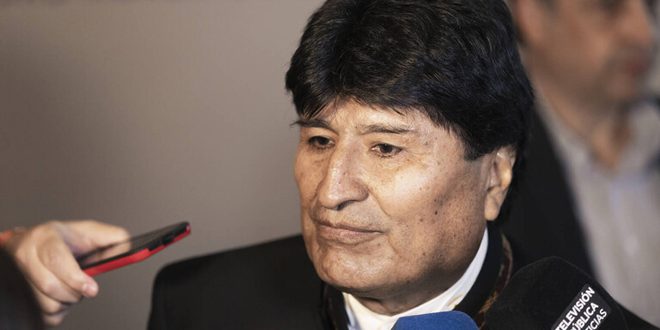 موراليس يدعو إلى محاكمة قادة الكيان الصهيوني لارتكابهم جرائم حرب في غزة