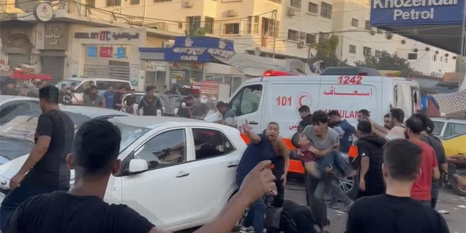 وزيرة الصحة الفلسطينية: الاحتلال يرتكب فظائع في مستشفيات قطاع غزة وخصوصاً مجمع الشفاء