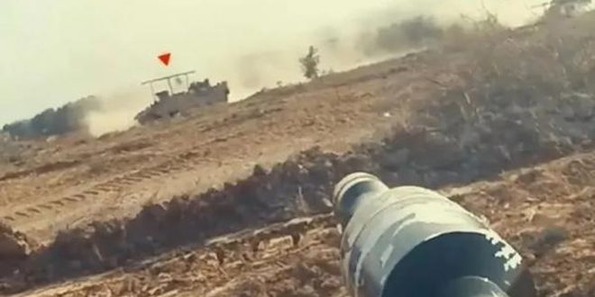 المقاومة الفلسطينية تصيب عدداً من قوات العدو المتوغلة في غزة وتدمر آلياته