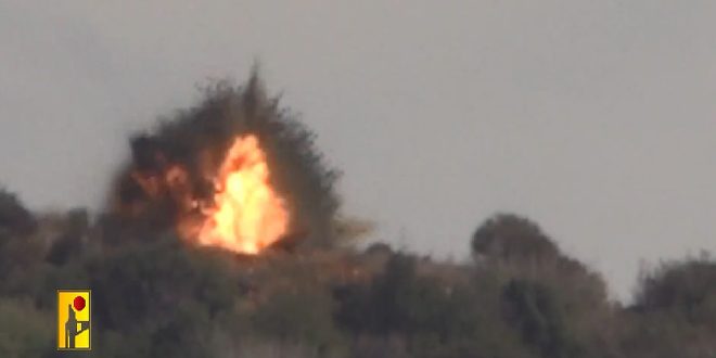 المقاومة اللبنانية تستهدف تجمعاً وثكنةً للعدو الإسرائيلي وتحقق إصابات مؤكدة