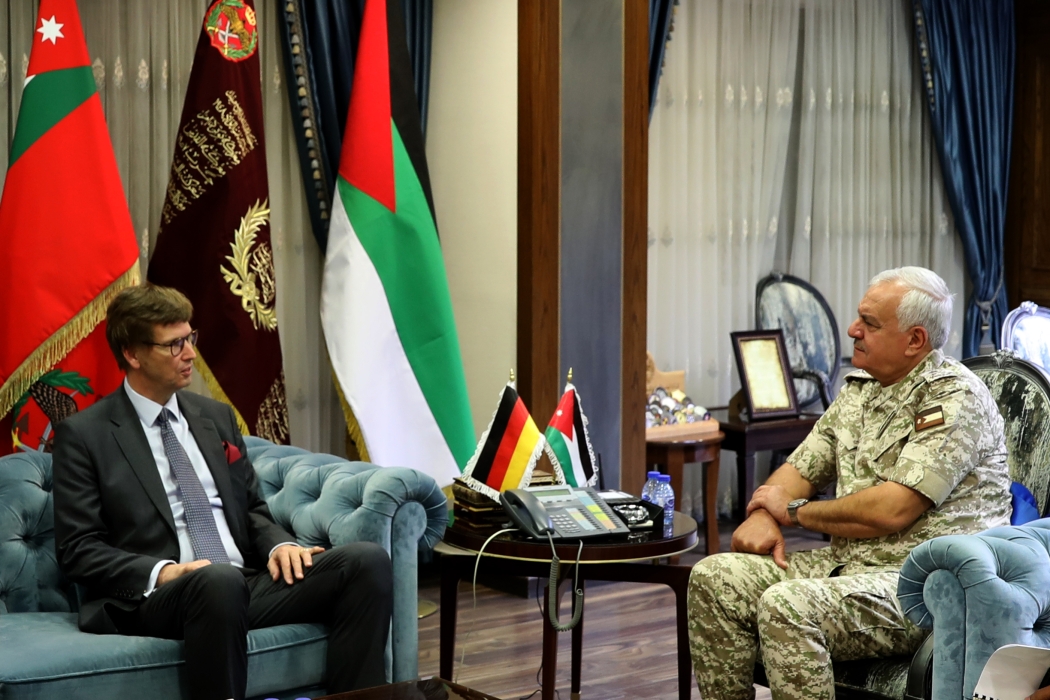 Army chief receives German envoy