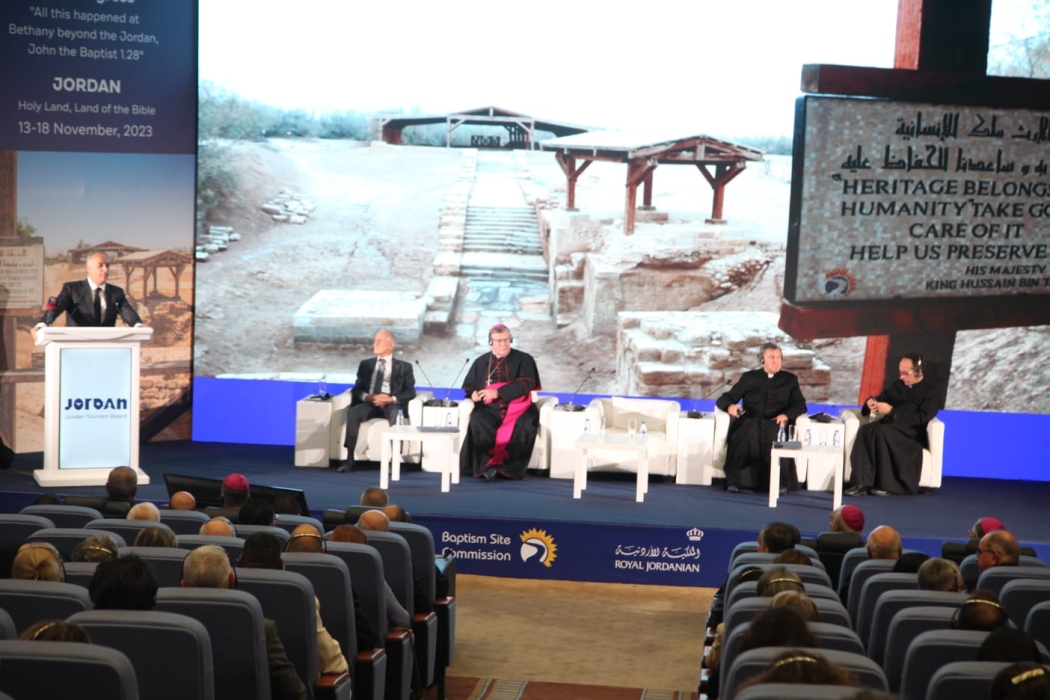 انطلاق مؤتمر جمعية مدراء الحج المسيحي الفرنسي بموقع المغطس