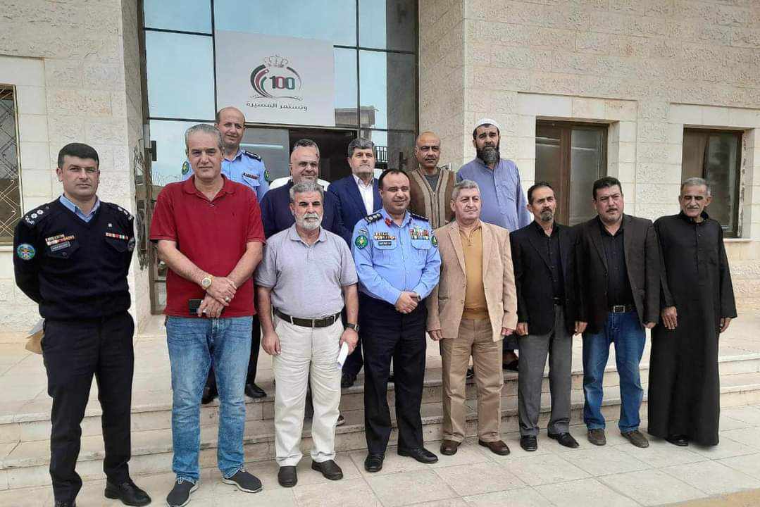 العقيد الجبور يلتقي عدد من متقاعدي الأمن العام في لواء الرمثا