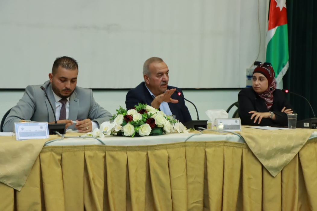 لقاء علمي حواري للهندسة المدنية في جامعة الحسين بن طلال