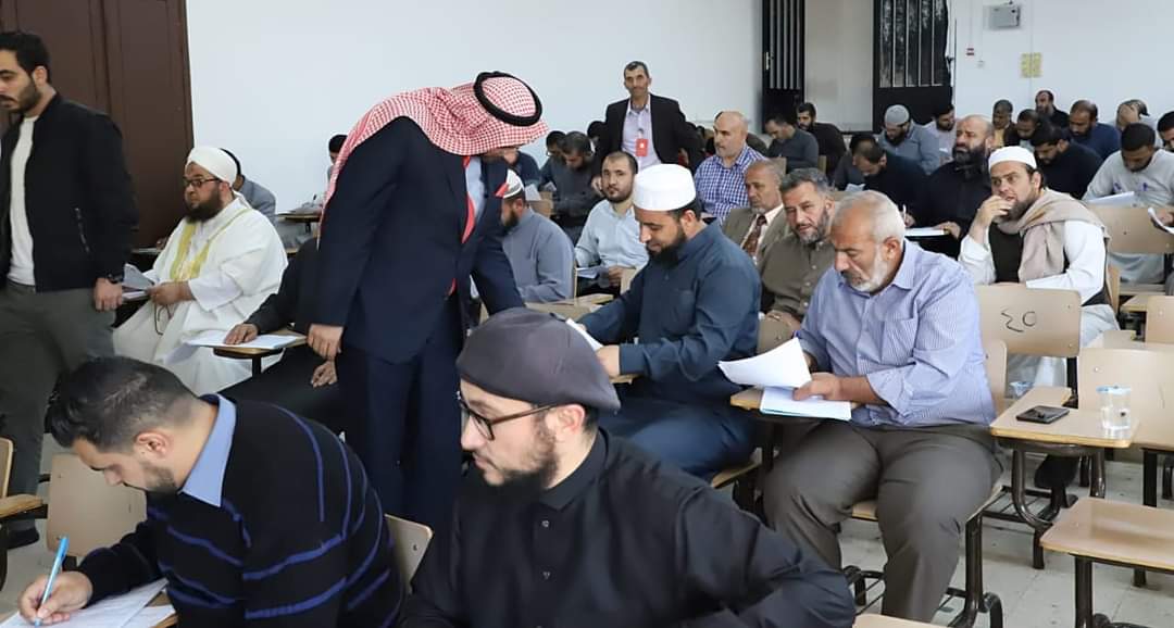 مديرية أوقاف جرش تعقد الامتحان السنوي لأصحاب الفضيلة الأئمة والواعظات...صور