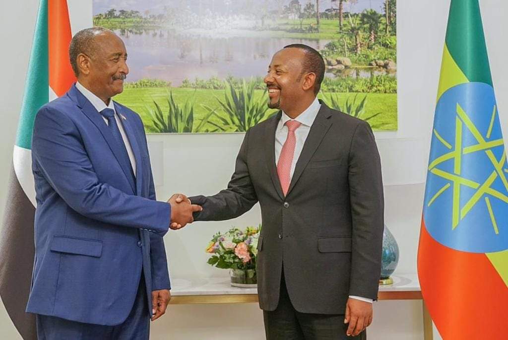 البرهان وآبي أحمد يعقدان مباحثات ثنائية حول تعزير العلاقات وتطورات الأوضاع في السودان