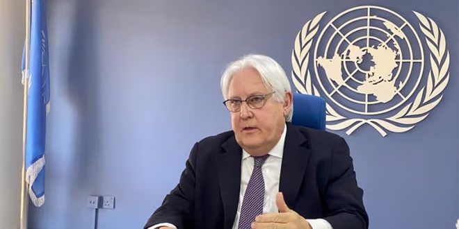 غريفيث: لا يمكن السماح باستمرار المجازر في قطاع غزة