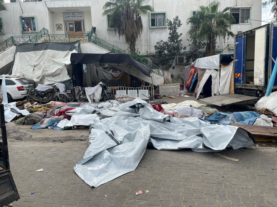 اقتحام مجمع الشفاء للمرة الثانية واستشهاد 9 فلسطينيين في خانيونس