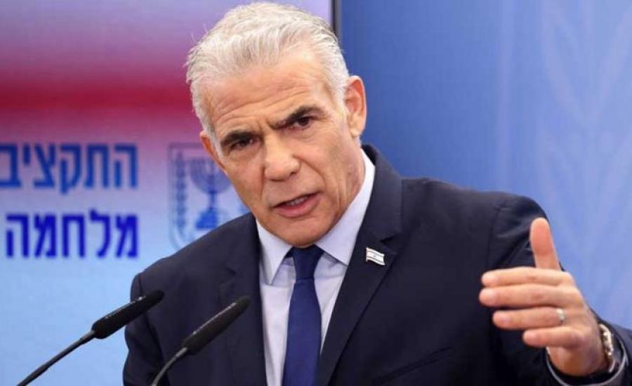 زعيم المعارضة الصهيونية يدعو إلى تشكيل حكومة جديدة