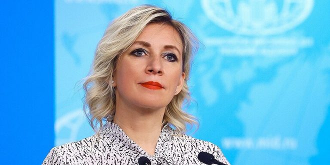 زاخاروفا: تصريح بايدن عن إقامة دولة فلسطينية مستقلة كلام يتناقض مع أفعاله