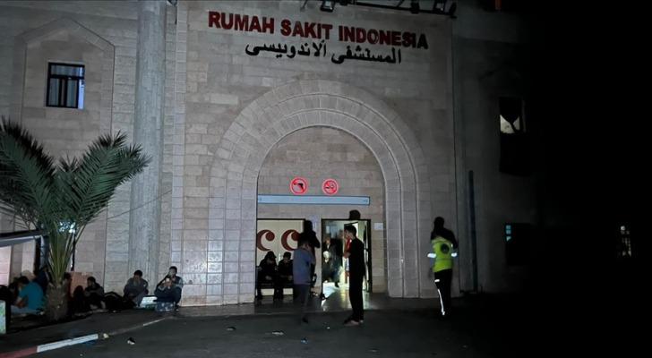 المستشفى الإندونيسي يعلن توقفه عن العمل