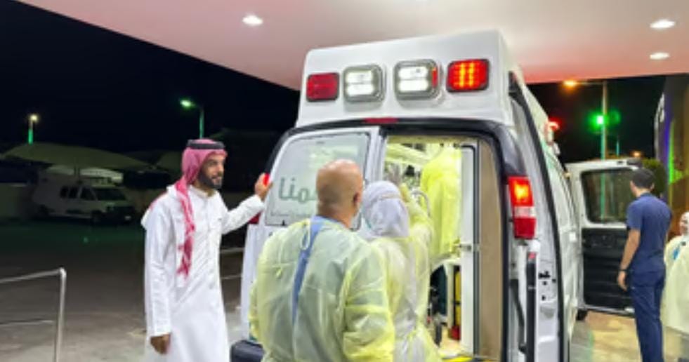 السعودية :انفجار في محطة وقود يستنفر الكوادر الإسعافية والطبية بمستشفى قيا...صور