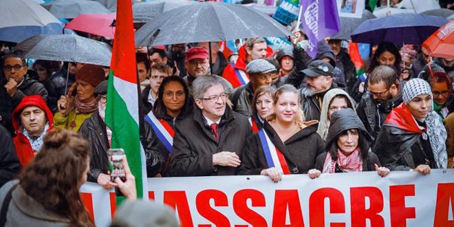 مظاهرات في فرنسا والبرتغال وسويسرا للتنديد بمجازر الاحتلال الإسرائيلي في غزة